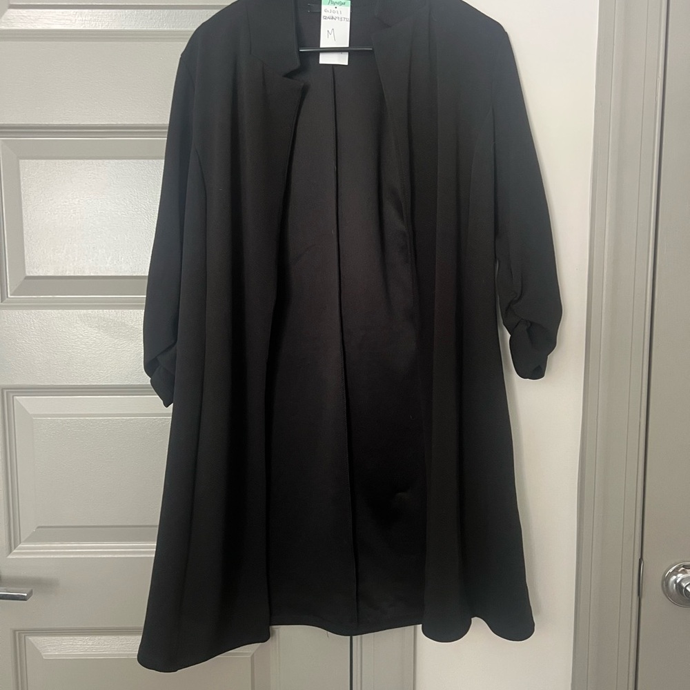 Papaya Elegant Black Cardigan